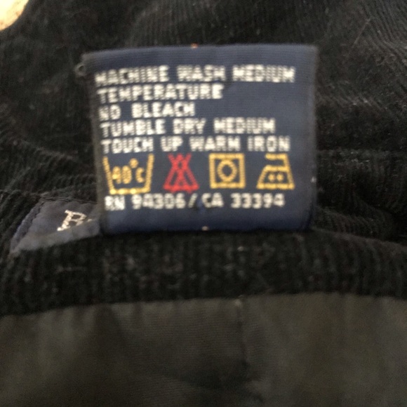 Raph Lauren blk corduroy jacket - Picture 5 of 16